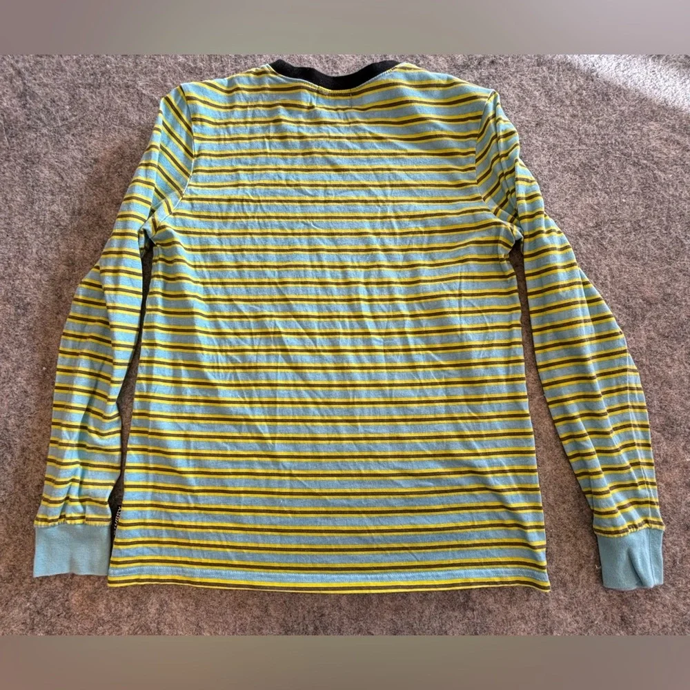 Stussy | Long Sleeve Striped‎ Blue & Green | Women’s Size Small